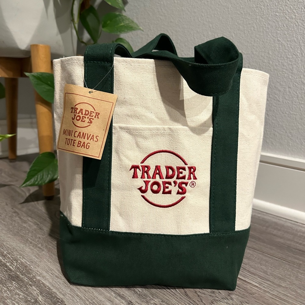 Trader joes mini tote bag